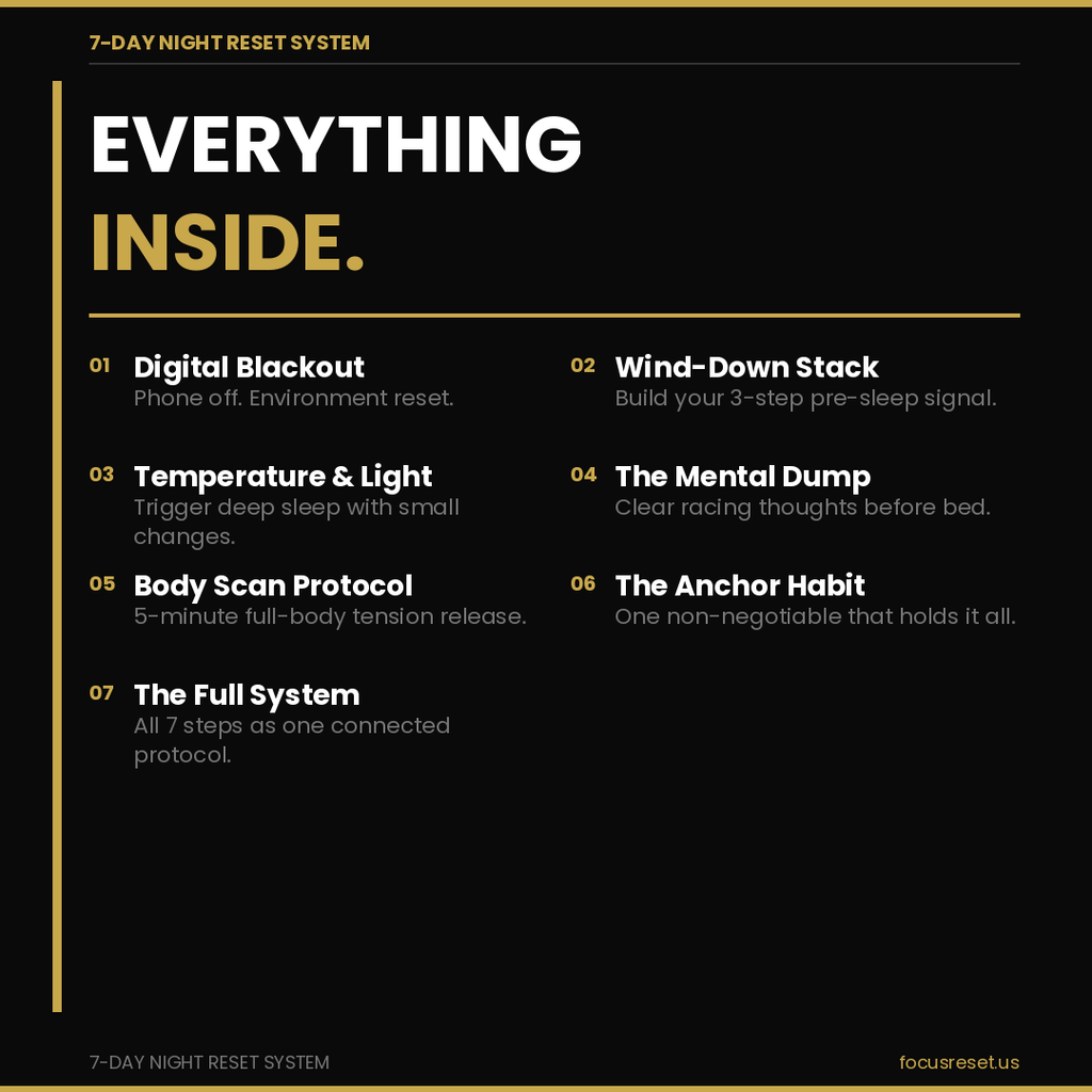 The 7-Day Night Reset System